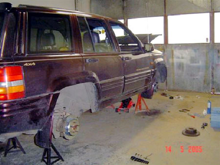 Jeep Grand Cherokee ZJ: 11 фото