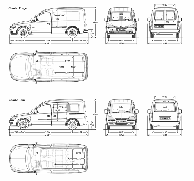 Opel Combo: 8 фото